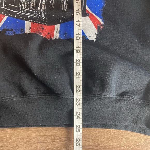 MENS CREW SWEATSHIRT DR. WHO TV SHOW TARDIS BBC RIPPLE JUNCTION LARGE EUC - Picture 5 of 7